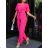 Women's Plus Size Elegant Tunic and Pants Set (44/46 ONE SIZE) ITALIAN FASHION IMWGB24017