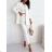 Women's Summer Muslin Shirt and Shorts Set (S/M ONE SIZE) ITALIAN FASHION IMWGB232513