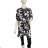 Tunic short sleeve women's plus size (M-3XL POLISH FASHION PME24LILIE -   black -   52