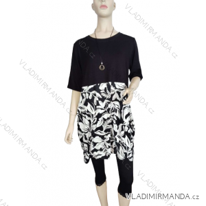 Women's Plus Size Short Sleeve Tunic (M-2XL) POLISH FASHION PME24DARINA/DU