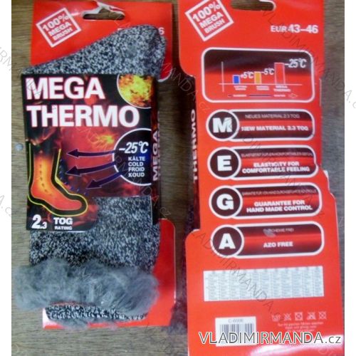 Socks mega thermo men (43-46) VIRGIN C-6006