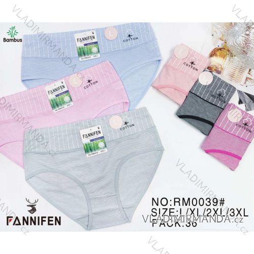 Women's cotton panties (L, XL, 2XL, 3XL) FANNIFEN PES24RM0039
