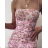 Women's short summer elegant dress with straps (S/M ONE SIZE) ITALIAN FASHION IMPMD2433865