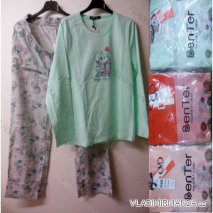 Pajamas long ladies cotton (m-2xl) BENTER 65588
