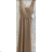 Women's long strapless sequin party dress (S/M ONE SIZE) ITALIAN FASHION IMPMD2360600