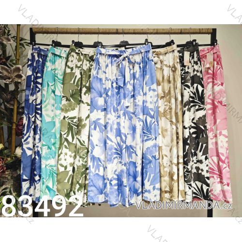 Women's Plus Size Long Pants and Long Sleeve Shirt Set (L/XL/2XL ONE SIZE) POLISH FASHION IMWT23BELLA