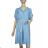 Women's short sleeve shirt dress (S/M/L ONE SIZE) ITALIAN FASHION IM321258