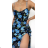 Women's long strapless sequin party dress (S/M ONE SIZE) ITALIAN FASHION IMPMD2360600