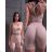T-shirt short long sleeve long skirt set women (uni sm) ITALIAN MODA IMM20217