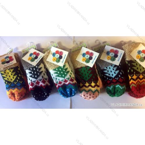 Gloves mittens insulated with children's fleece (2-4 years) ECHT C0016