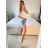 Women's Lace 3/4 Long Sleeve Shirt (S/M ONE SIZE) ITALIAN FASHION IM324105