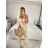 Women's Strappy Overalls (S/M ONE SIZE) ITALIAN FASHION IMPSH2380067