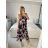 Women's Long Elegant Chiffon Sleeveless Dress (S/M ONE SIZE) ITALIAN FASHION IM423265