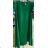 Women's long sleeveless dress with ruffles women (S / M ONE SIZE) ITALIAN FASHION IMM211269