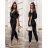 Elegant Sleeveless Overall Long Women's (UNI S / M) ITALIAN FASHION IMHMS24241