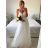 Women's long party dress with straps (S/M ONE SIZE) ITALIAN FASHION IMPSH2460030 pink salmon S/M