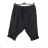 Sweatpants baggy 3/4 short women's (UNI SM) ITALIAN FASHION IMD20406 -   white -   M / L