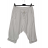 Sweatpants baggy 3/4 short women's (UNI SM) ITALIAN FASHION IMD20406 -   white -   M / L