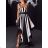 Women's Long Strapless Dress (uni s-m) ITALIAN FASHION IMHMS24MARIA
