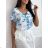 Women's Long Long Sleeve Extended Tunic (L / XL ONE SIZE) ITALIAN FASHION IMD211117