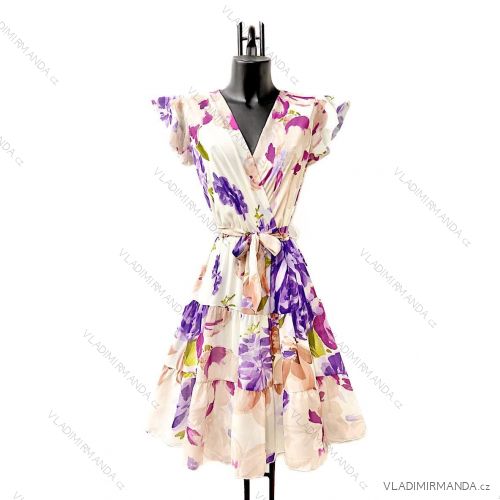 Women's Long Sleeve Summer Dress (S/M ONE SIZE) ITALIAN FASHION IMPES238990