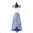 Women's Long Sleeve Summer Dress (S/M ONE SIZE) ITALIAN FASHION IMPES238990 dark blue 