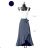 Women's Long Sleeve Summer Dress (S/M ONE SIZE) ITALIAN FASHION IMPES238990 dark blue 