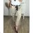 Women's Plus Size Stretch Pants (54/56/58 ONE SIZE) ITALIAN FASHION IM424048