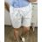 Tunic / blouse long sleeve women's oversized (3XL / 4XL ONE SIZE) ITALIAN FASHION IMWQ2191650 56/58 white