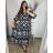 Women's Long Sleeve Shirt Dress (S/M ONE SIZE) ITALIAN FASHION IMWD232607