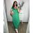 Women's long elegant icecool short sleeve dress (M/L, XL/XXL) AINUOSI ITALIAN FASHION IMB239970