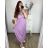 Women's long elegant icecool short sleeve dress (M/L, XL/XXL) AINUOSI ITALIAN FASHION IMB239970
