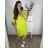 Women's Long Sleeve Shirt Dress (S/M ONE SIZE) ITALIAN FASHION IMWD232607 52/54 Green