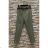 Women's Long Sleeve Summer Dress (S/M ONE SIZE) ITALIAN FASHION IMPES238990 zelená khaki XL/2XL