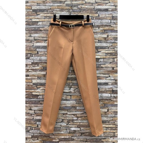 Women's Long Sleeve Summer Dress (S/M ONE SIZE) ITALIAN FASHION IMPES238990 light brown XL/2XL