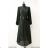 Women's Long Sleeve Summer Dress (S/M ONE SIZE) ITALIAN FASHION IMPES238990 black 