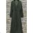 Women's Long Sleeve Summer Dress (S/M ONE SIZE) ITALIAN FASHION IMPES238990 black 
