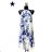 Women's Long Sleeve Summer Dress (S/M ONE SIZE) ITALIAN FASHION IMPES238990 černo-béžová