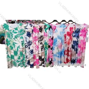 Women's short summer icecool sleeveless dress (S/M ONE SIZE) ITALIAN FASHION IMM23177