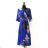 Women's Long Sleeve Summer Dress (S/M ONE SIZE) ITALIAN FASHION IMPES238990 blue azure
