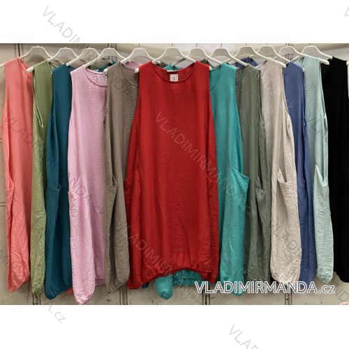 Shirt extended 3/4 long sleeve women's (L/XL/2XL ONE SIZE) ITALIAN FASHION IM423025