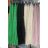 Women's Long Sleeve Shirt Dress (S/M ONE SIZE) ITALIAN FASHION IMWD232607 black 50/52