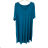 Women's Cotton Short Sleeve Summer Dress (S / M / L / XL ONE SIZE) ITALIAN FASHION IMD22472 60/62 růžová fuchsiová