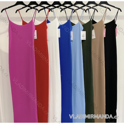 Women's long strapless sequin party dress (S/M ONE SIZE) ITALIAN FASHION IMPMD2360600