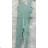 Women's Long Chiffon Short Sleeve Dress (S/M ONE SIZE) ITALIAN FASHION IMWGS231048