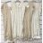 Women's Long Chiffon Short Sleeve Dress (S/M ONE SIZE) ITALIAN FASHION IMWGM23456