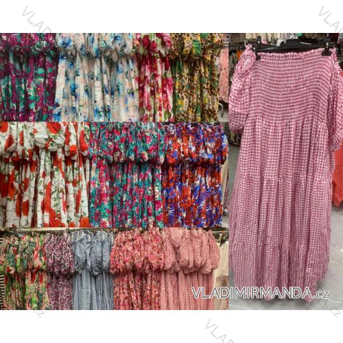 Women's Long Sleeve Shirt Dress (S/M ONE SIZE) ITALIAN FASHION IMWD232607