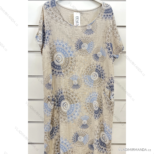 Women's Long Strapless Sequin Party Dress (S/M ONE SIZE) ITALIAN FASHION IMPSH233348