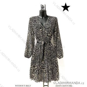 Women's Summer Elegant Long Sleeve Dress (S/M ONE SIZE) ITALIAN FASHION IMPES24SANIA4