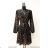 Women's Long Sleeve Summer Dress (S/M ONE SIZE) ITALIAN FASHION IMPES238990 black